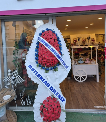 Yapay Çiçekli Açılış ve Tören Çelenkleri