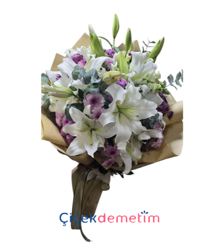 Beyaz Tonlarda Lux Buket